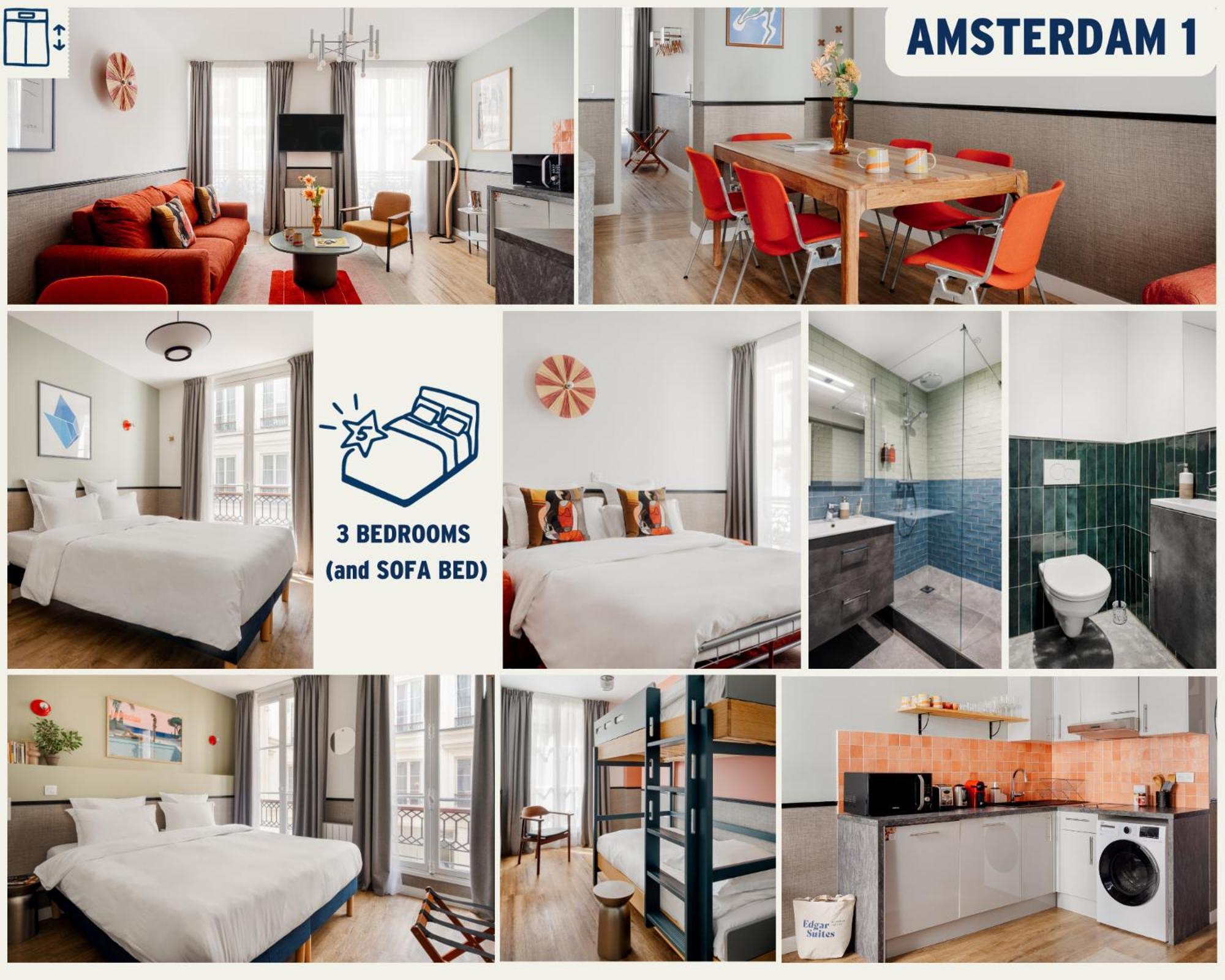 Edgar Suites Saint-Lazare - Amsterdam ปารีส ภายนอก รูปภาพ