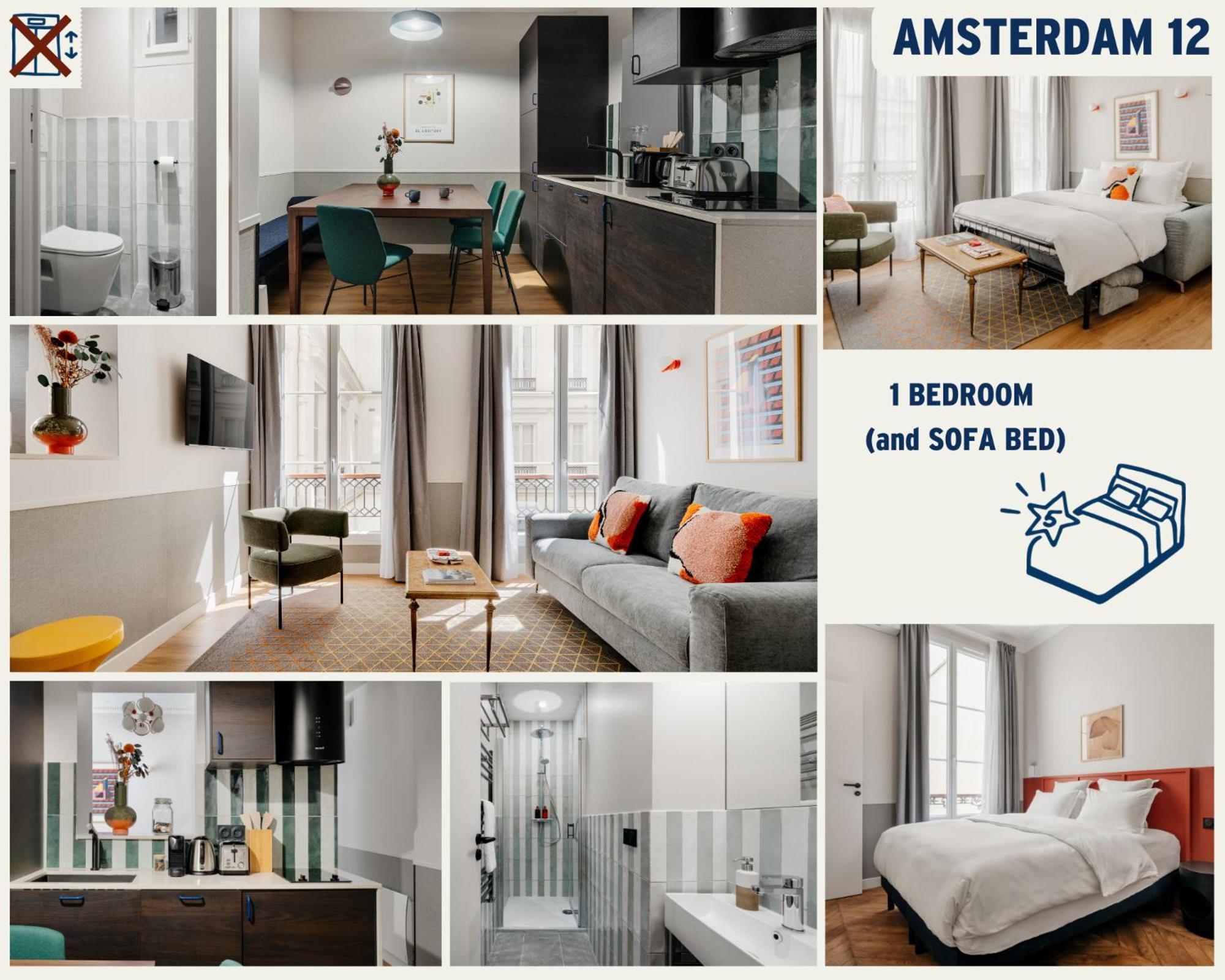 Edgar Suites Saint-Lazare - Amsterdam ปารีส ภายนอก รูปภาพ